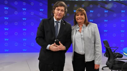 Javier Milei y Patricia Bullrich