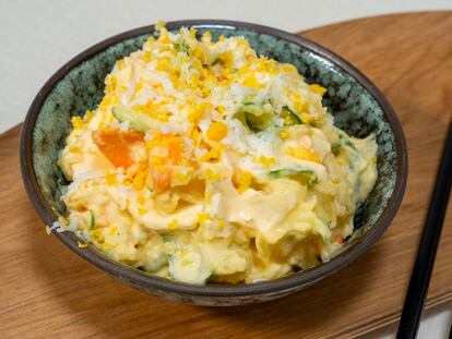 ‘Poteto sarada’, la receta de la ensaladilla rusa al estilo japonés