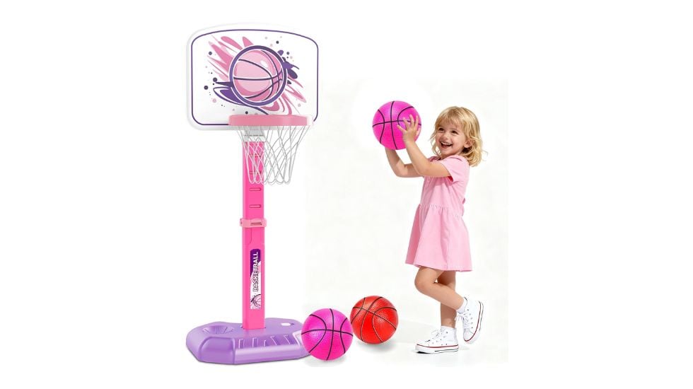 Canasta con altura ajustable.