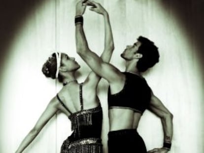 Los bailarines Marlene Fuerte y Josué Ullate.