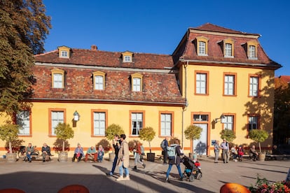 Exterior de Wittumspalais, el llamado palacio de la Viuda, en la ciudad alemana.