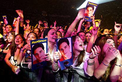 Unos 12.000 espectadores asistieron al concierto de Operación Triunfo en A Coruña.