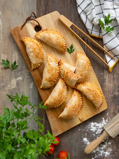 Empanadillas de atún, elaboradas con la clásica masa de Buitoni (La Cocinera). Imagen proporcionada por la marca.