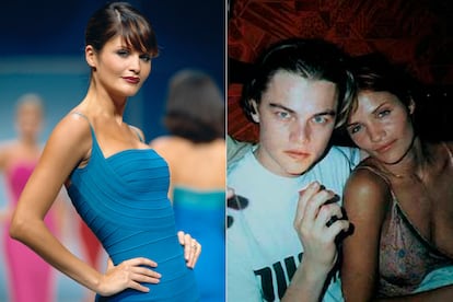 1997, el año que tuvo como novia a Helena Christensen.