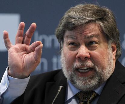 Steve Wozniak en una conferencia en 2011.