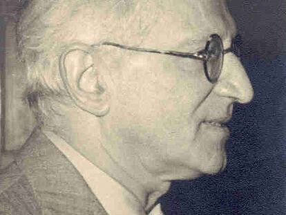 El escritor triestino Giani Stuparich, autor de <i>La isla.</i>