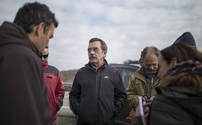 Miguel Ángel Simón, en el centro, es el director del programa Life Iberlince.