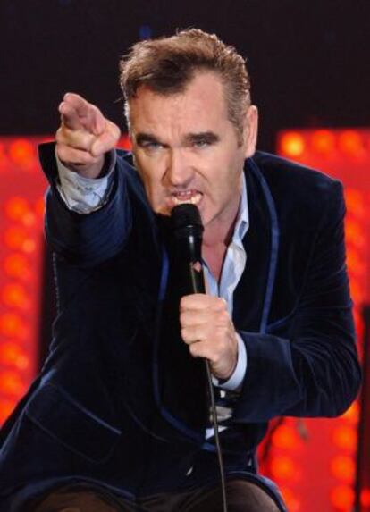 El cantante Morrisey.