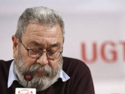 El secretario general de UGT, Cándido Méndez. EFE/Archivo