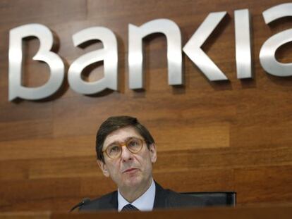 El presidente de Bankia, José Ignacio Goirigolzarri.