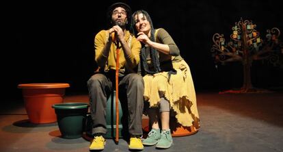 Un momento de 'El árbol de mi vida', de Pata Teatro.