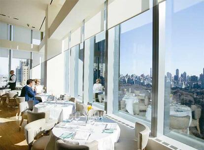 Vistas sobre Manhattan desde el restaurante Asiate, uno de los recomendados por la guía <b><i>Zagat</b></i> en la ciudad estadounidense.
Le Bernadin, el restaurante neoyorquino con mejor valoración en la guía <b><i>Zagat</b></i>.
