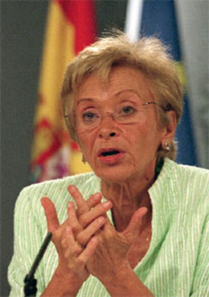 La vicepresidenta del Gobierno María Teresa Fernández de la Vega.