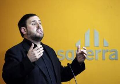 El presidente de ERC, Oriol Junqueras. EFE/Archivo