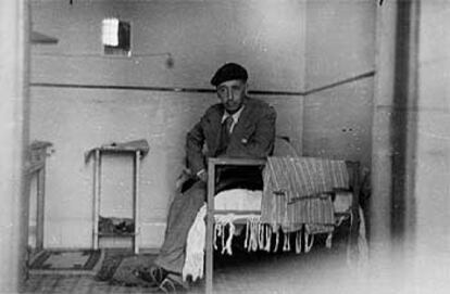 Entre las imágenes recuperadas se encuentra ésta, tomada en la cárcel Modelo de Madrid, donde estuvo encarcelado Companys entre febrero y octubre de 1935 por el proceso contra el Gobierno de la Generalitat.