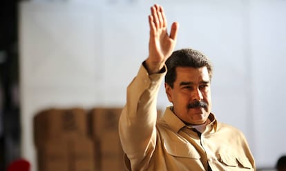 Nicolas Maduro, en Caracas en mayo pasado. 