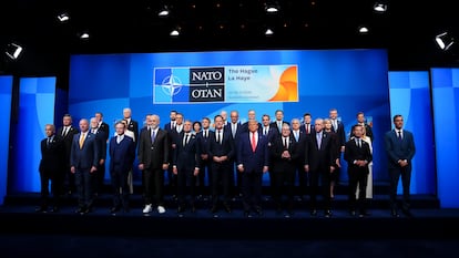 Foto de familia de los aliados de la OTAN, durante la cumbre celebrada el pasado junio en La Haya.