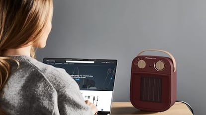 calefactor portátil silencioso