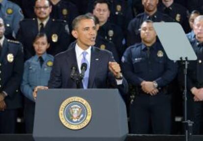 El presidente estadounidense, Barack Obama, pretende lograr un acuerdo con los republicanos para reemplazar el recorte indiscriminado en el gasto pblico . EFE/Archivo