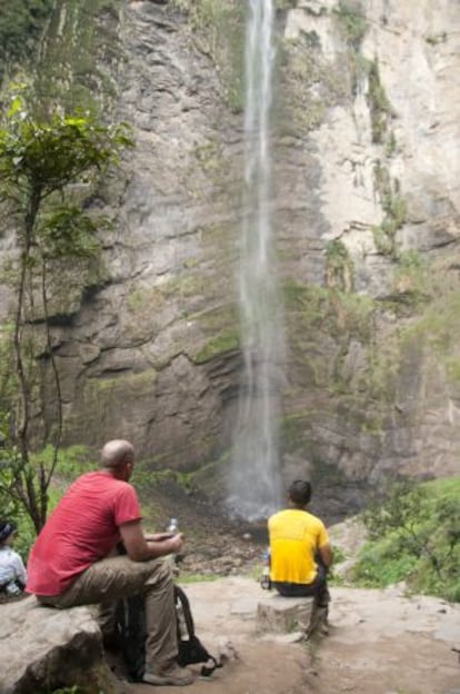 La catarata Gocta, en Perú.