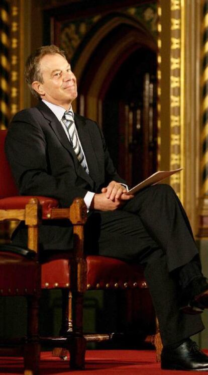 El ex primer ministro británico Tony Blair.