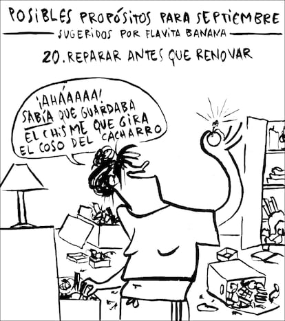 Viñeta de Flavita Banana del 20 de agosto de 2025