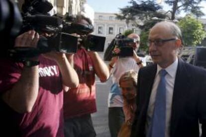 El ministro de Hacienda y Administraciones Públicas, Cristóbal Montoro. EFE/Archivo