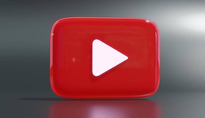 Logotipo de YouTube de color rojo