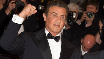 Sylvester Stallone, en el festival de Cannes, el pasado mayo.
