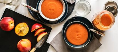 Gazpacho de nectarina