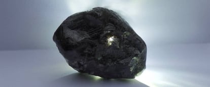 El diamante encontrado por Lucara Diamond Corp y apodado Sewelo.