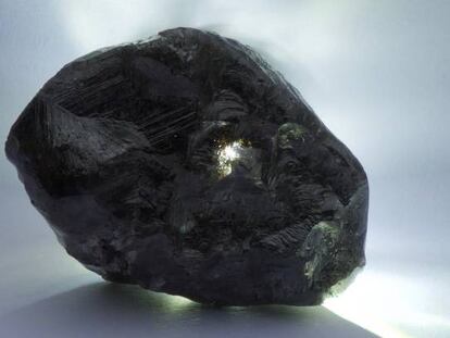 El diamante encontrado por Lucara Diamond Corp y apodado Sewelo.