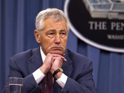 El secretario de Defensa, Chuck Hagel. 