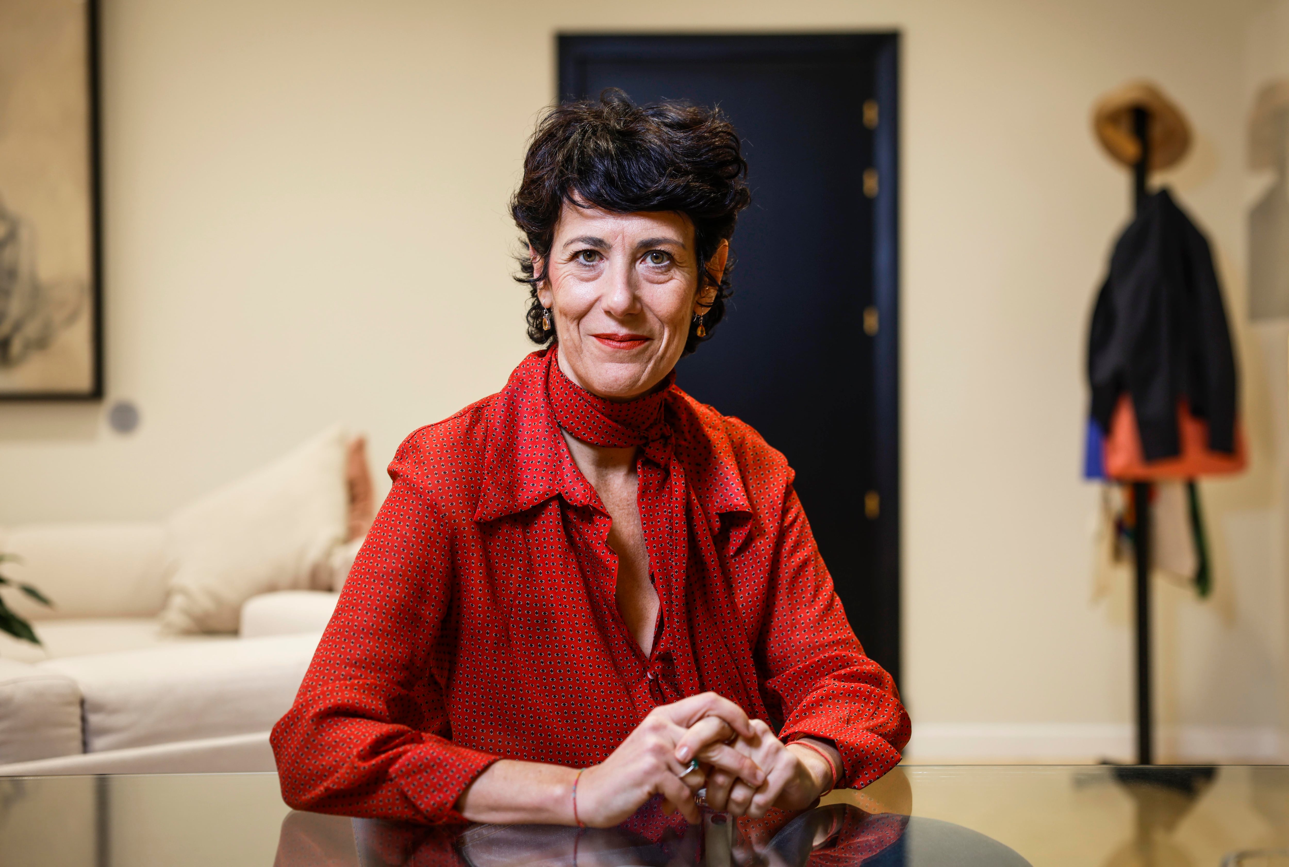 La ministra de Seguridad Socia, Elma Saiz.