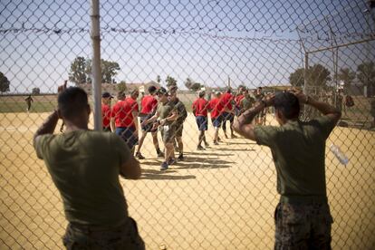 "Otros de lo valores a desarrollar es la autoconfianza y espíritu competitivo a través de las pruebas militares fomentando la disciplina, la moral y trabajo en equipo", informa la UME.