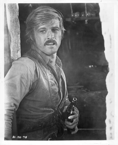 Robert Redford in a promotional image for Butch Cassidy and the Sundance Kid (1969). 