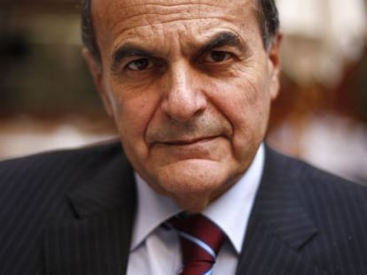 Pier Luigi Bersani, l&iacute;der del Partido Democr&aacute;tico.