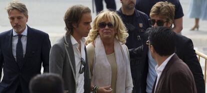La exalcaldesa de Marbella, Marisol Yagüe, llega a la Audiencia de Málaga para la lectura de la sentencia.