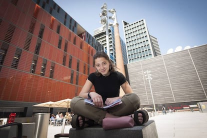 Ivet Zwatrzko, en la Universidad Pompeu Fabra, en Barcelona. 