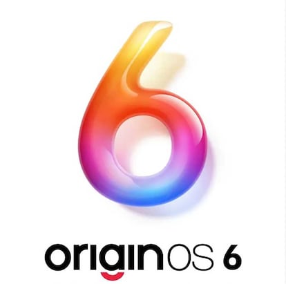 Logo de OriginOS 6 basado en Android 16