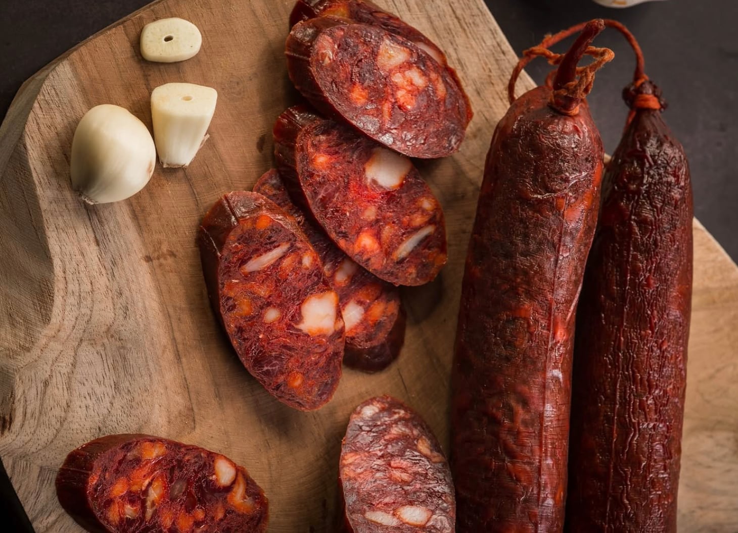 Rojo chorizo asturiano