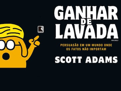 Banner de promoção da tradução brasileira de 'Win Bigly'.