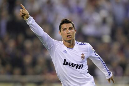 Cristiano Ronaldo celebra el gol que ha decidido la final.