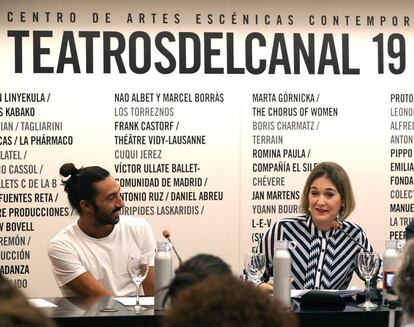 La consejera de Cultura, Marta Rivera de la Cruz (Cs), ayer en Teatros del Canal.