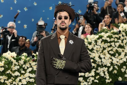 El cantante puertorriqueño en la gala MET de la moda, el pasado 5 de mayo en Nueva York.