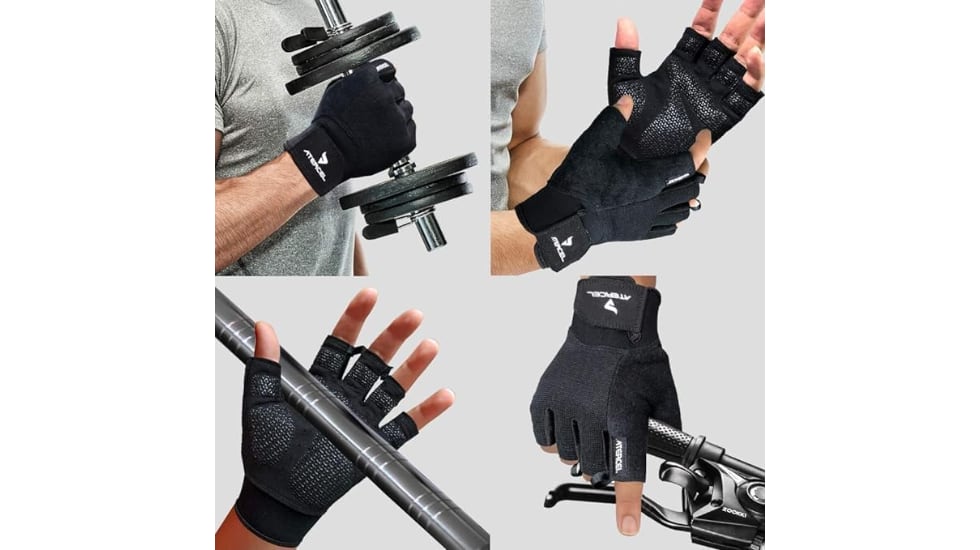 Estos guantes para el gimnasio ayudan a evitar lesiones.