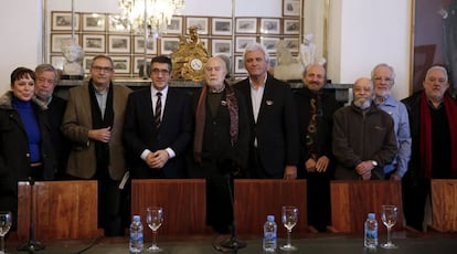 Patxi López, presidente del Congreso, se reúne con la plataforma Seguir Creando.