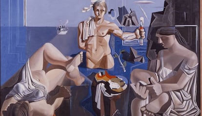 'Academia neocubista', de Dalí