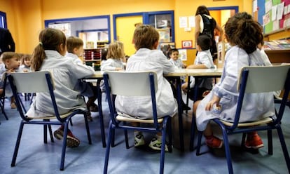 Alumnos del colegio p&uacute;blico Cortes de C&aacute;diz.