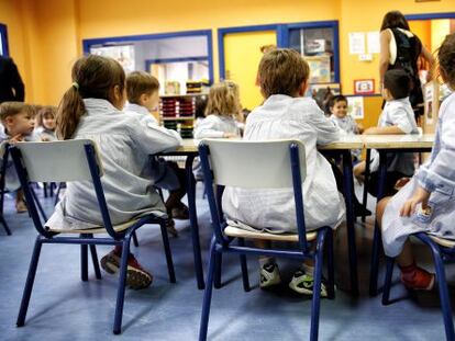 Alumnos del colegio p&uacute;blico Cortes de C&aacute;diz.